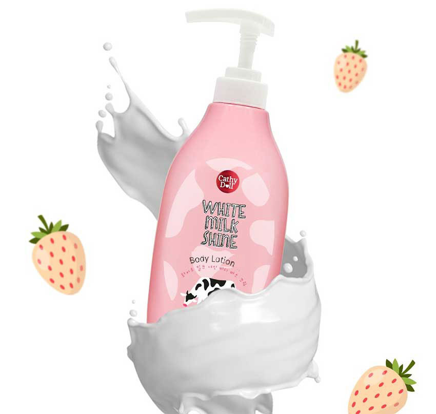 Cathy Doll White Milk Shine Body Lotion 450ml | International