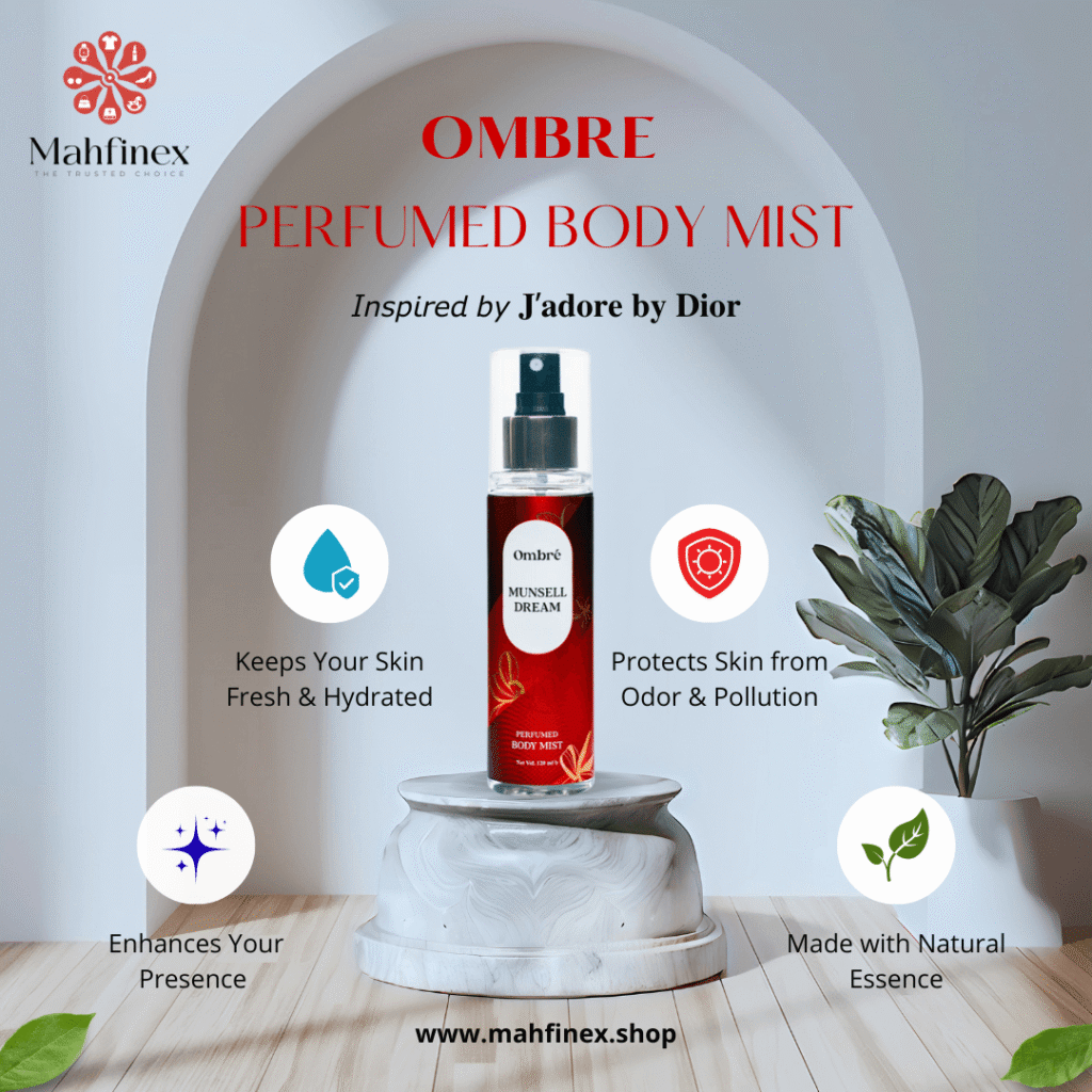 Ombre Perfumed Body Mist - Munsell Dream - 120ml