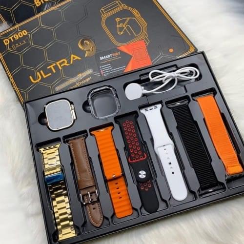 7 in 1 DT900 Ultra Smart Watch Multi Strap