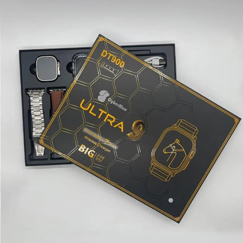 7 in 1 DT900 Ultra Smart Watch Multi Strap