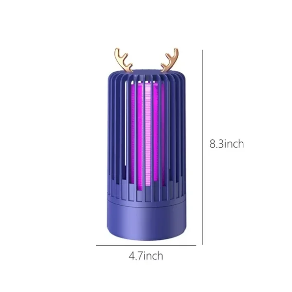 Best Electric Mosquito Killer Lamp for Home & Office ,Rechargeable Silent & Chemical-Free ,Safe for Kids & Pets | Indoor & Outdoor Insect Trap